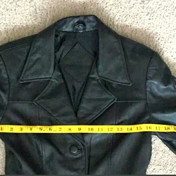 ☆SALE☆ Beautiful leather jacket - Picture 3 of 6